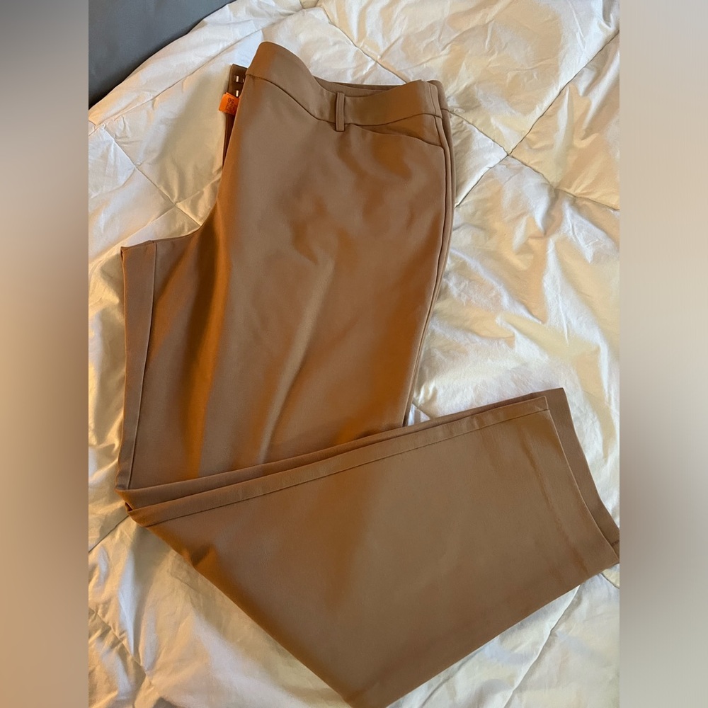 Liz Claiborne womens trousers 18T tan